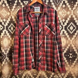 Men’s Levi’s / Levi Strauss & Co. Plaid Flannel Button Up, Size XL